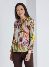 Load image into Gallery viewer, Marco Polo Long Sleeve Collared Top

