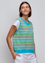 Load image into Gallery viewer, Zaket &amp; Plover Patterned Striped Vest
