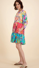 Load image into Gallery viewer, Loula Soul Velma Tiered Dress Lagoon
