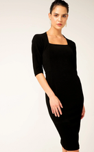 Load image into Gallery viewer, Sacha Drake Iris 3/4 Sleeve Maxi Dress - Black
